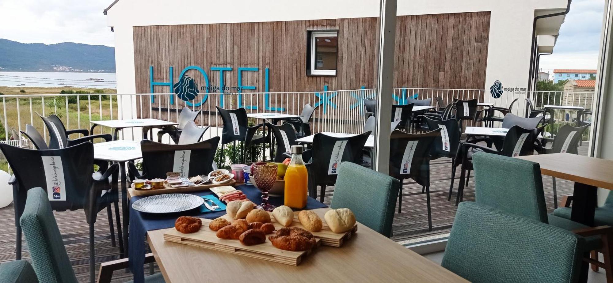 Hotel Spa Meiga Do Mar Caldebarcos Ngoại thất bức ảnh